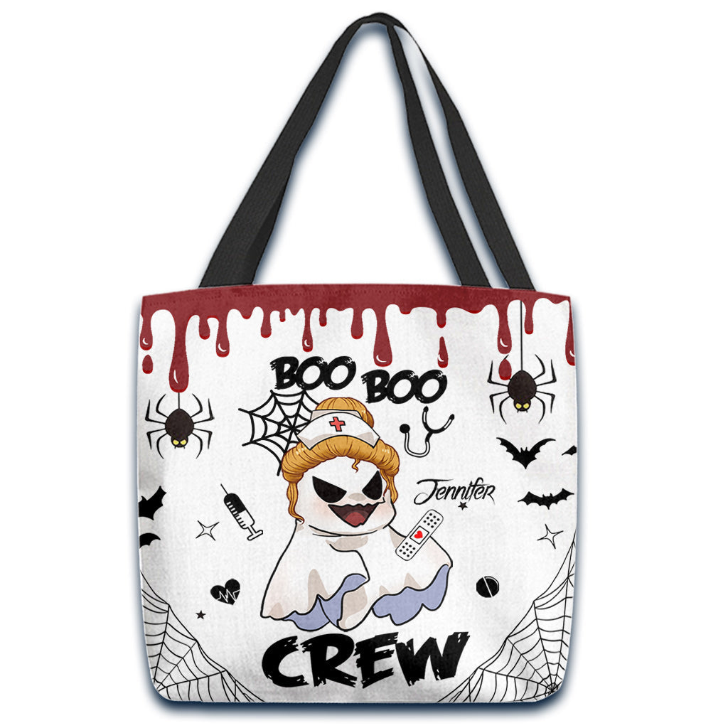 Boo Boo Crew - Personalized Nurse Tote Bag