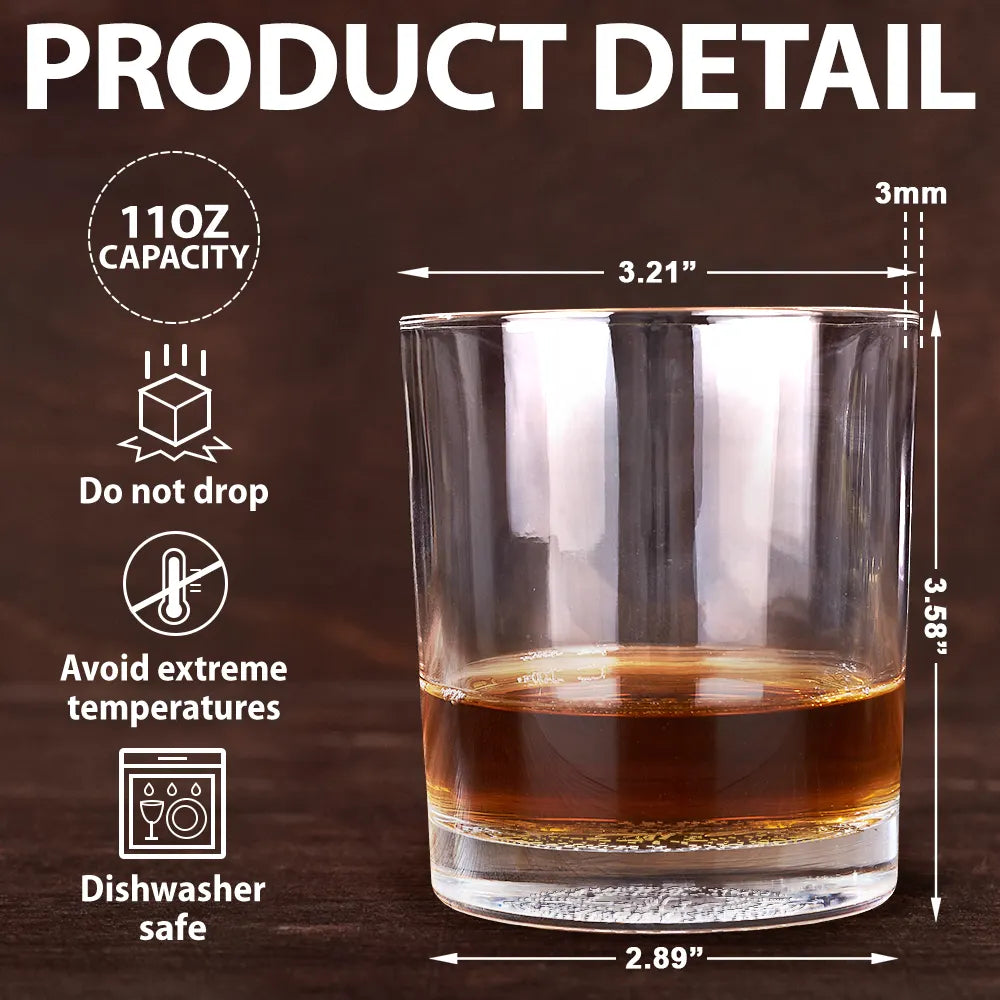 Personalized Whiskey Glass for Pet Owners - Dog & Cat Lover Gift