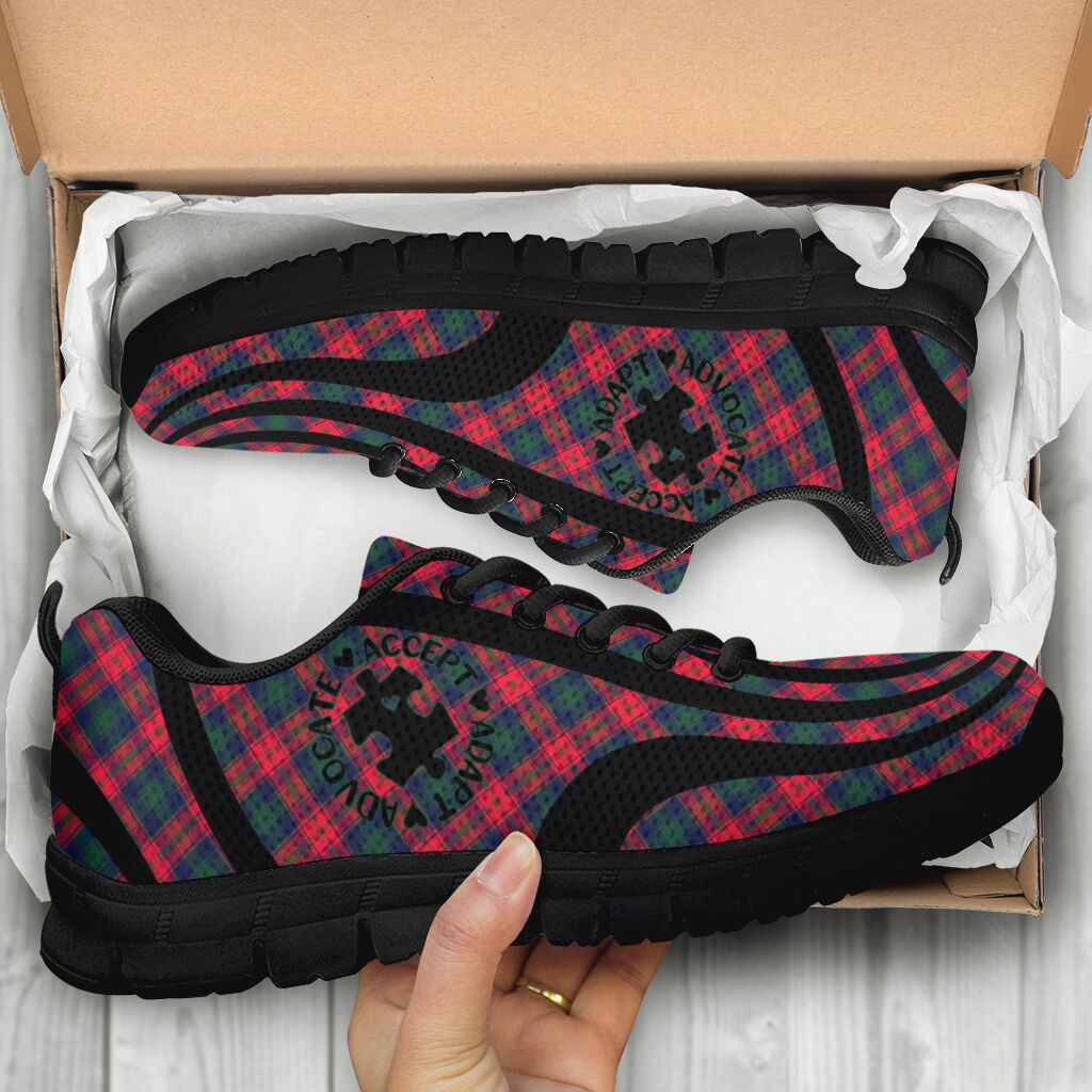Christmas Autism Autism Awareness Sneakers 0622