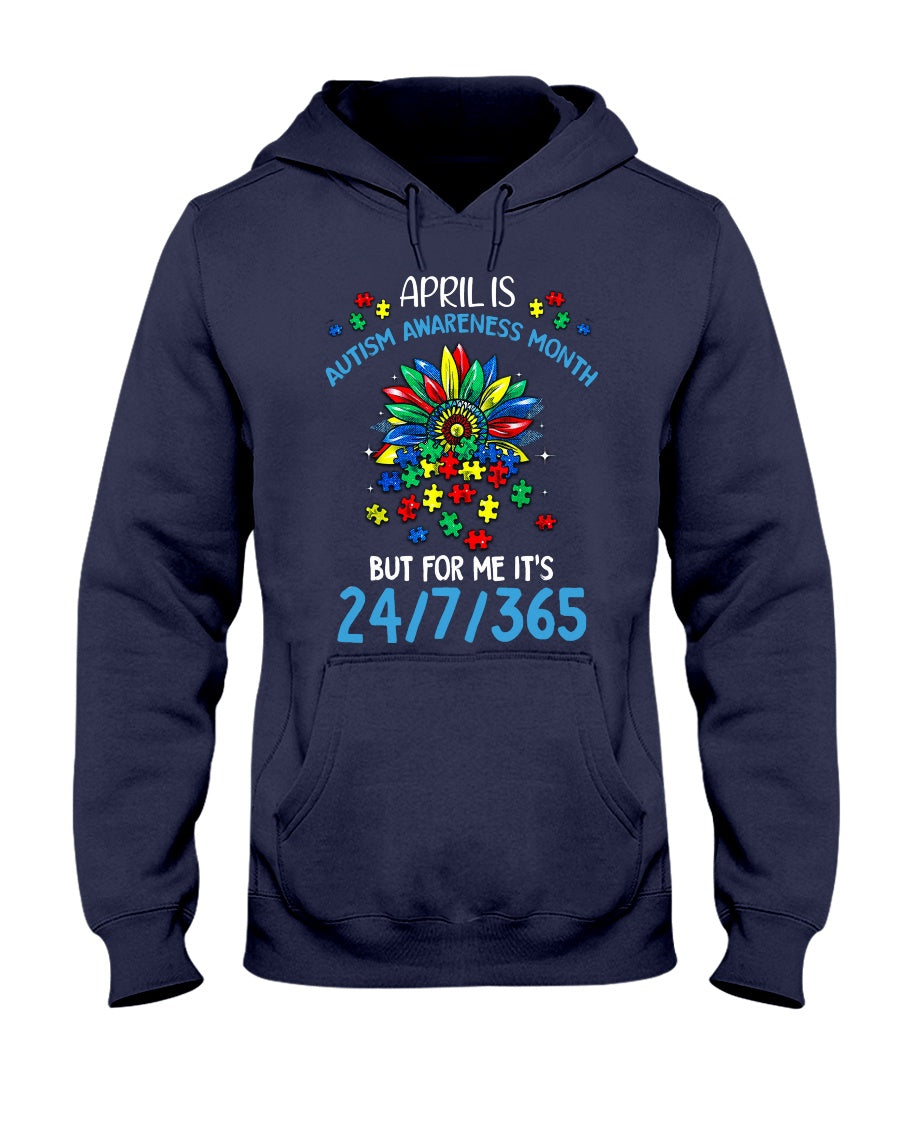 Autism Everyday Is Autism Awareness Day - T-shirt and Hoodie 0921