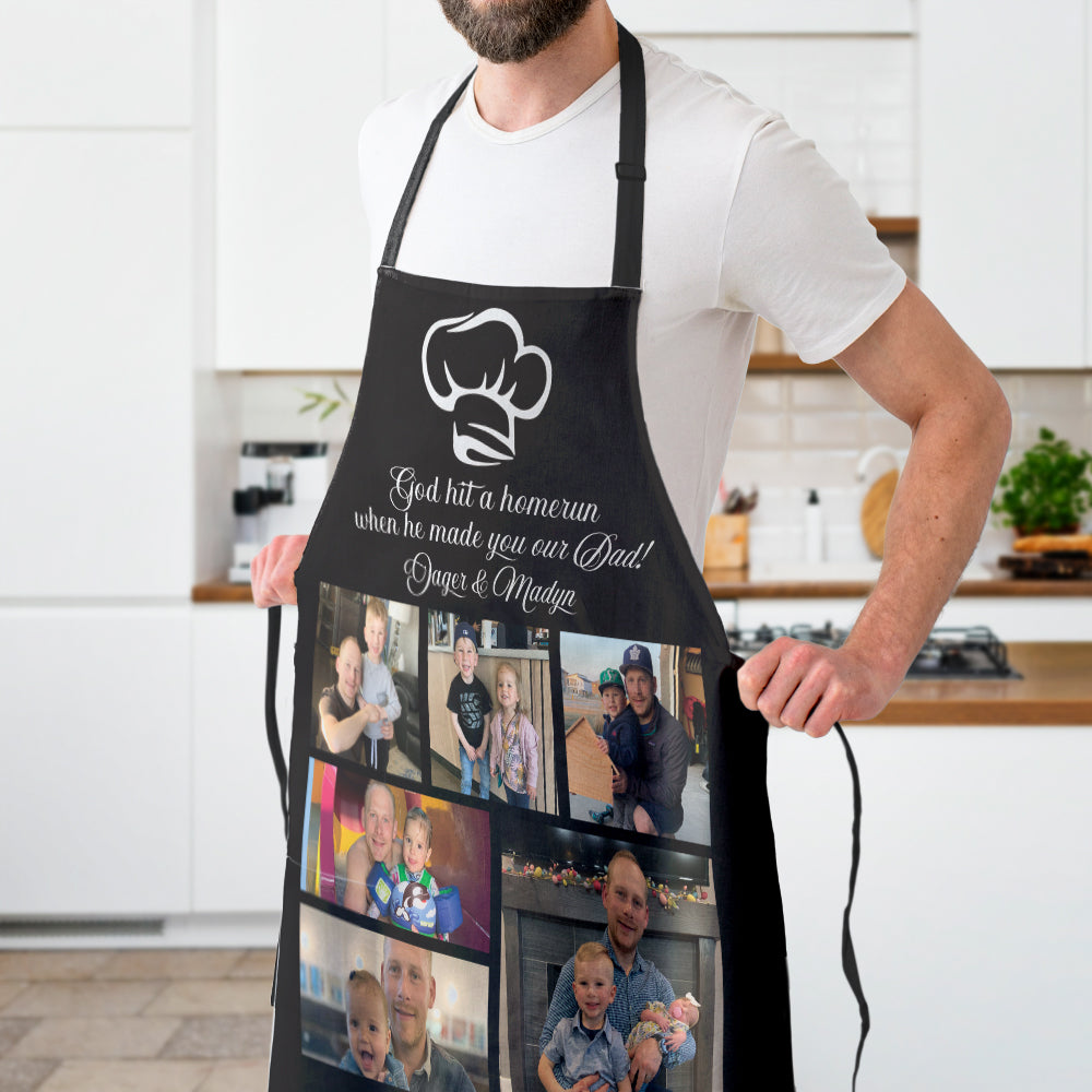 Photo & Text Customize - Personalized No Pocket Apron