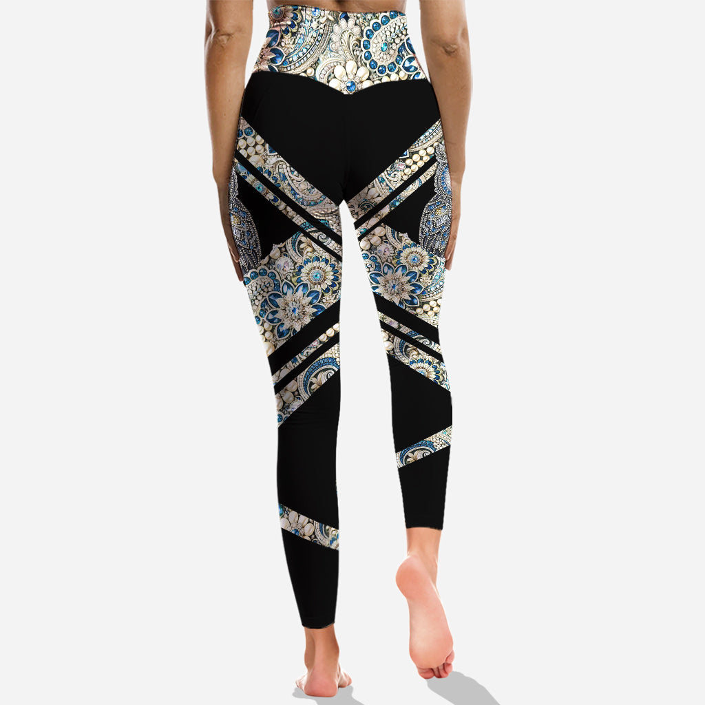 Beautiful Owl - Personalized Owl Hoodie and Leggings