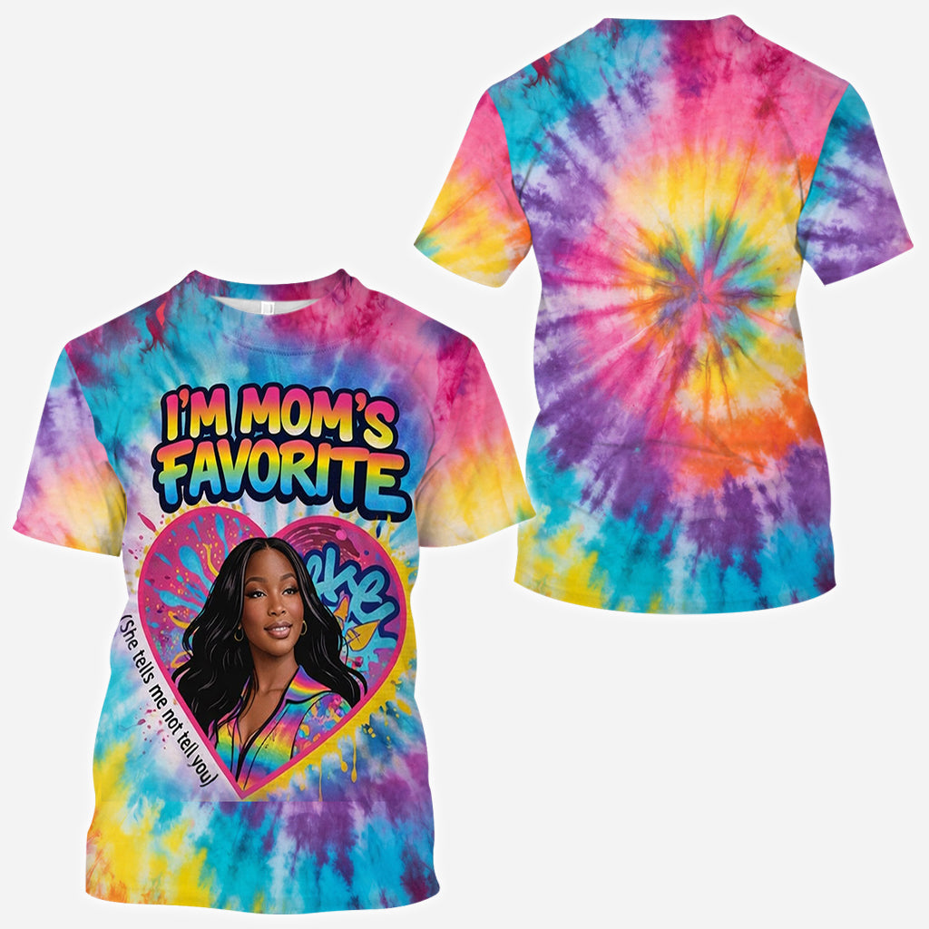 Funny Mother's Day Gift, Mom's Favorite - Personalized Mother All Over Shirt