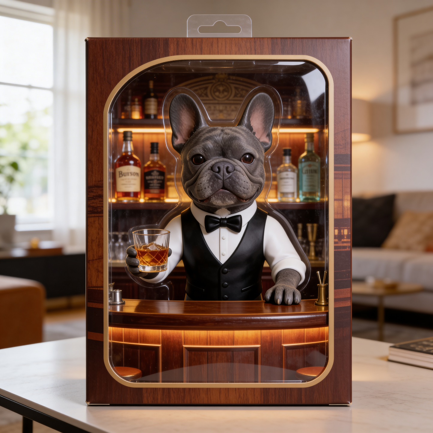 Bartender Pet - Personalized Dog Custom Shaped Acrylic Plaque