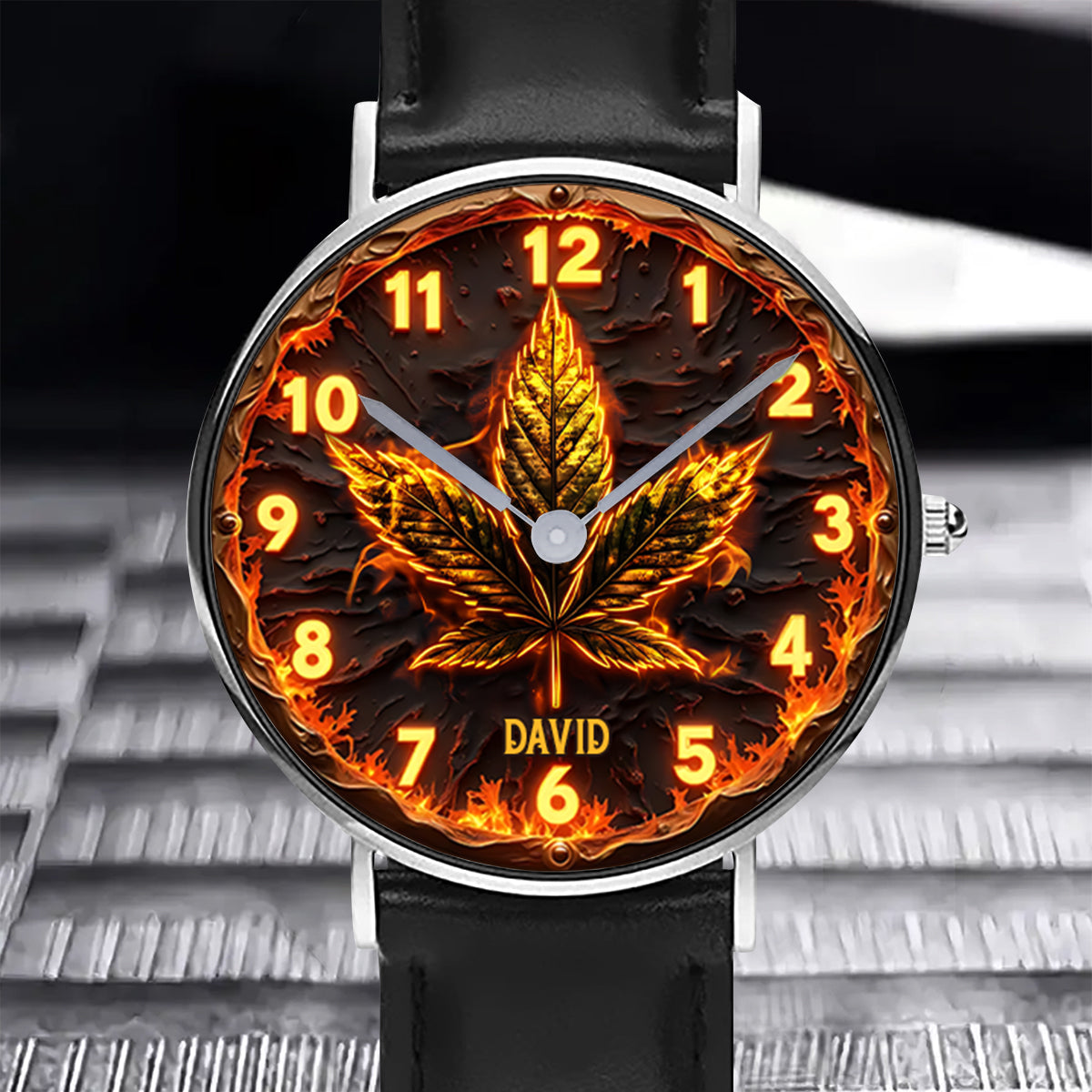 Fire Weed - Personalized Weed Hand Watch