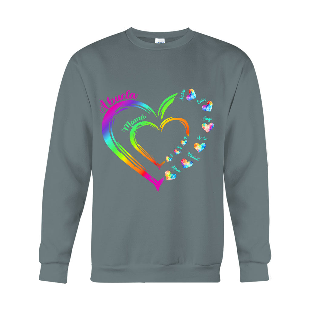 Bendecido De Ser llamado - Personalized Grandma T-shirt And Hoodie