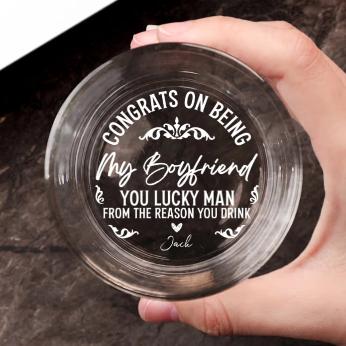 Personalized Whiskey Cup - A Funny and Bold Gift for Your Partner
