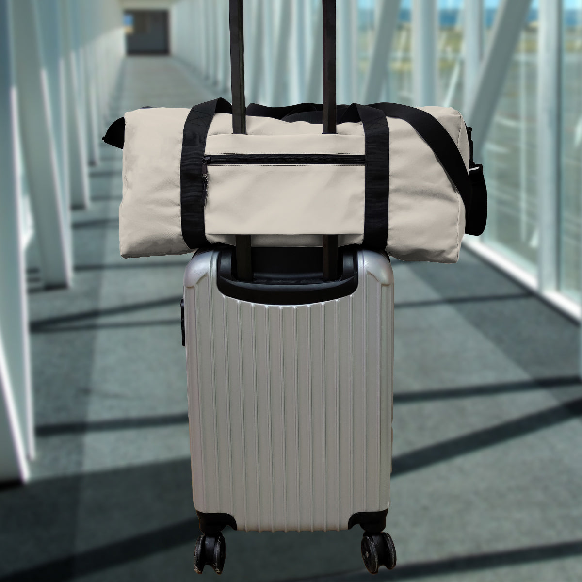 Just A Girl Who Loves Travelling - Personalized Travelling Duffle Bag