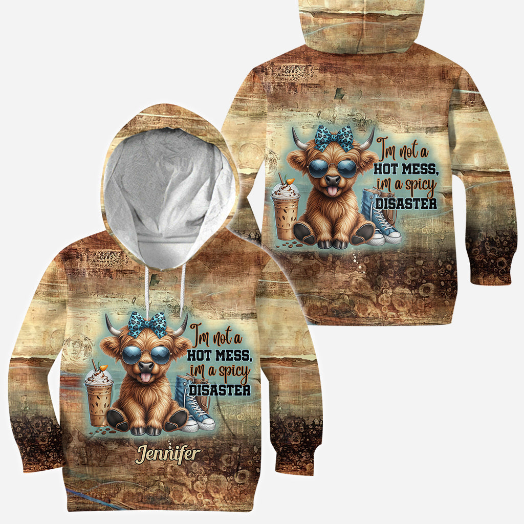 I'm Not A Hot Mess - Personalized All Over Shirt