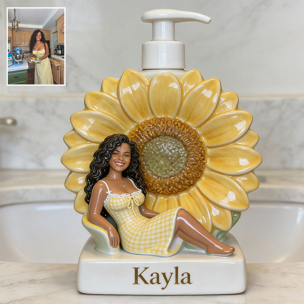 Bloom for Yourself - Personalized Self Love Pump Dispenser