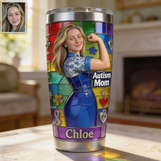 Autism Awareness - Personalized Autism Awareness Tumbler