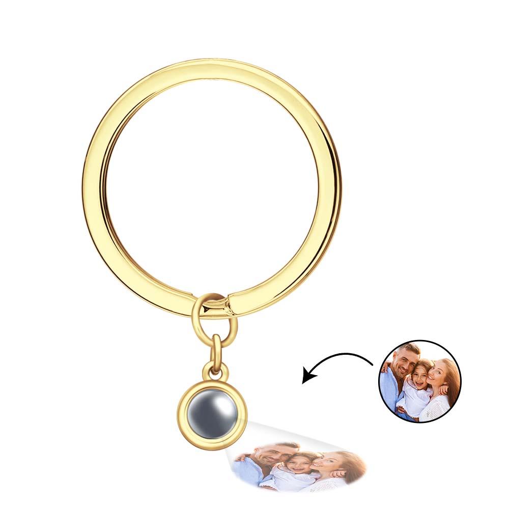Custom Photo Projection Keyring - gift for anyone, dog lover, cat lover, who lost a loved one - Personalized Projection Keyring