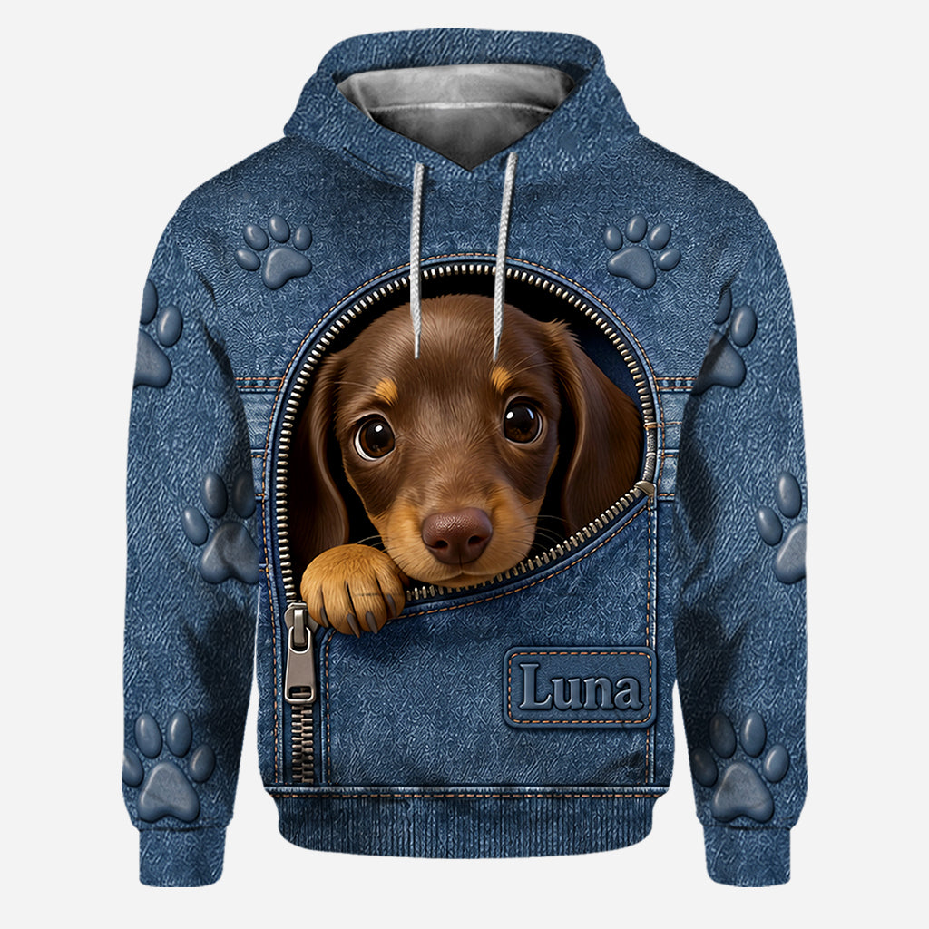 Custom Any Photo - Personalized Dog Hoodie and Leggings