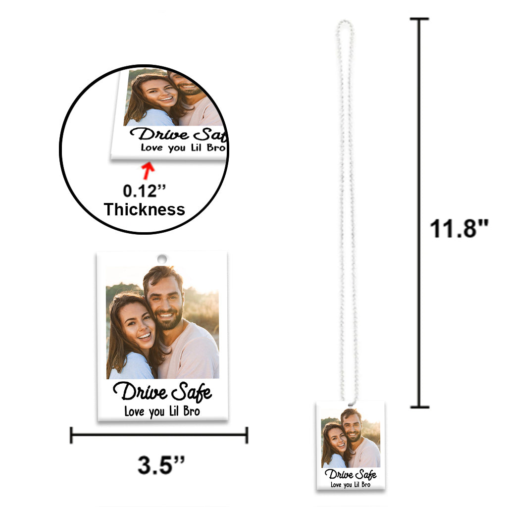 Drive Safe - Personalized Sibling Car Ornament
