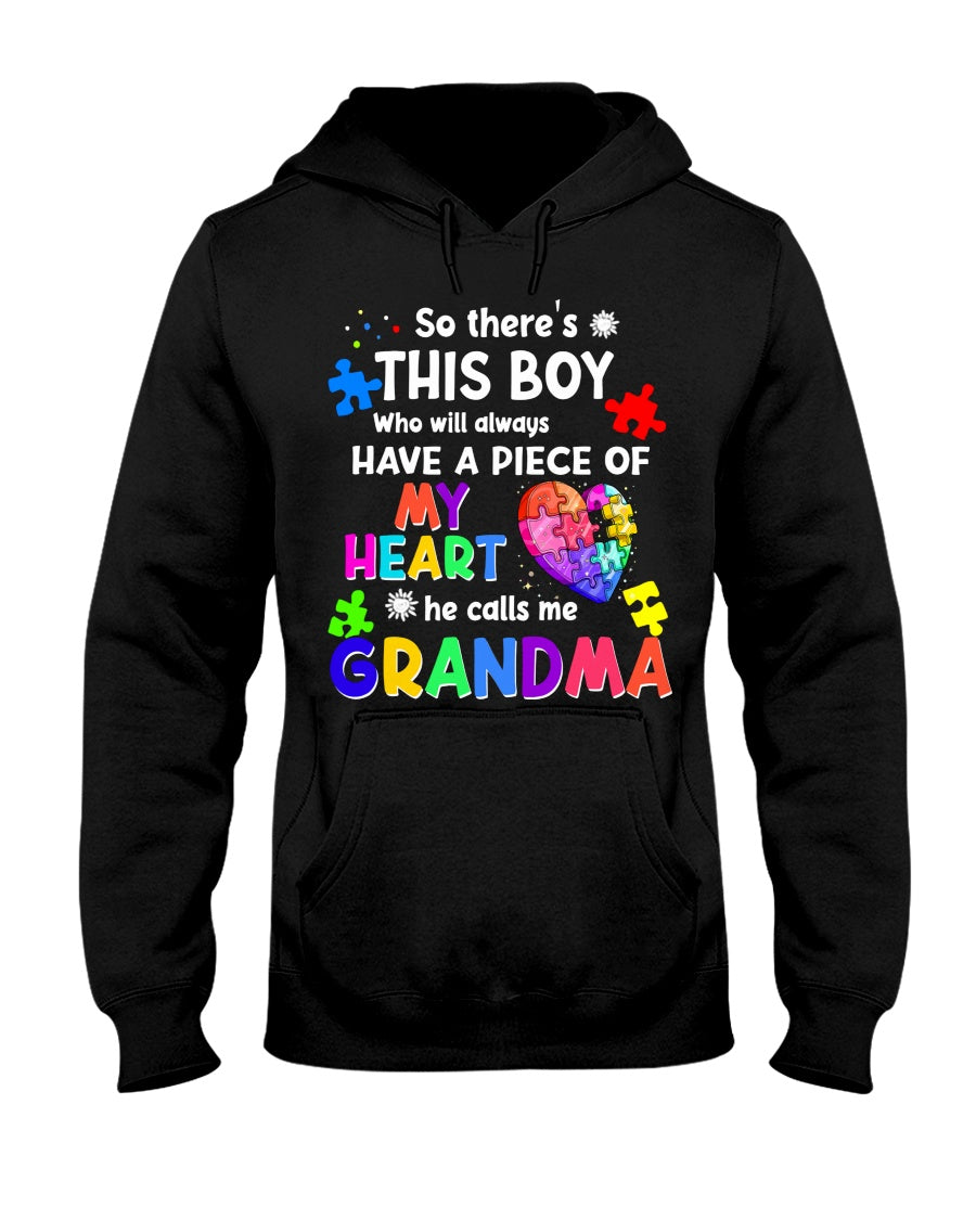 Autism Grandma - Autism Awareness T-shirt and Hoodie 0921