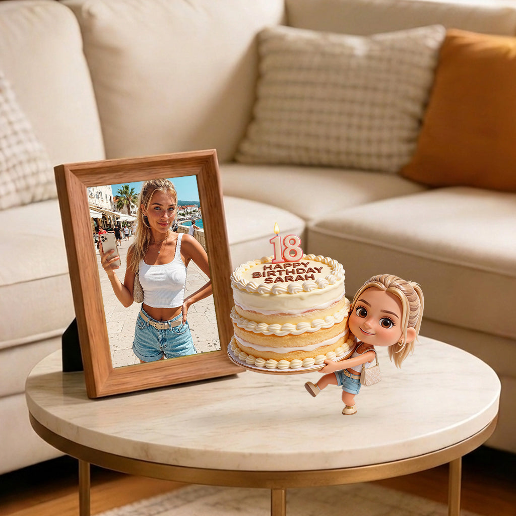 Custom Any Photo - Personalized Birthday Premium 3D Figurine