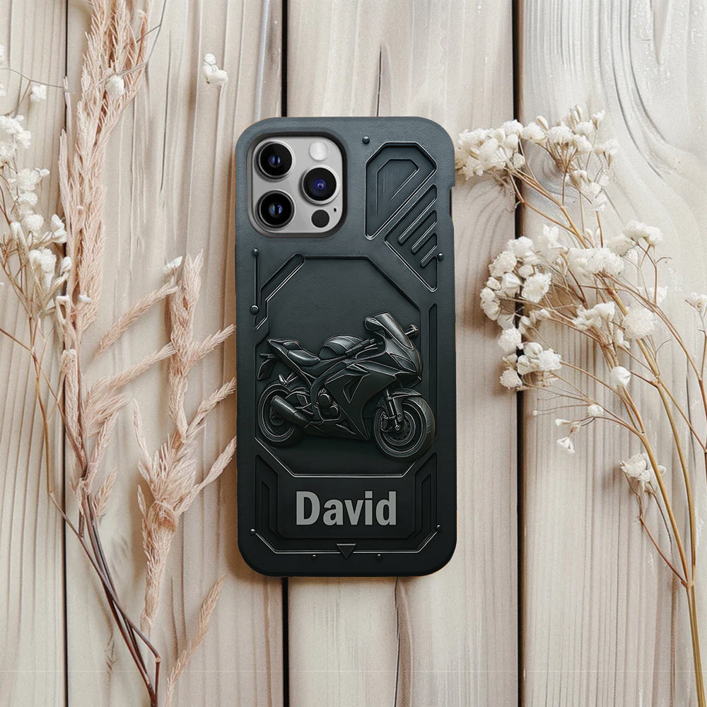 Cool Cruiser / Sportbike - Personalized Biker Full Print Phone Case