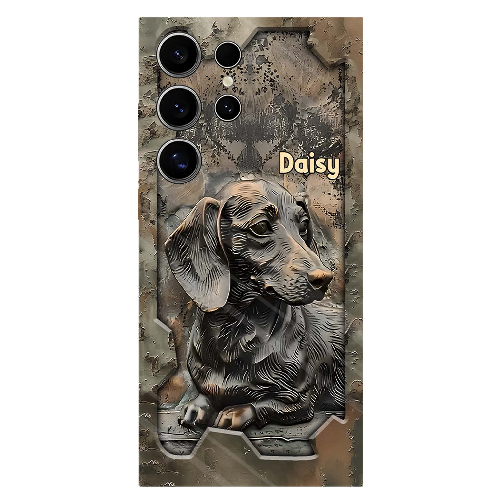 Life Is Better With My Dachshund - Personalized Dog Full Print Phone Case
