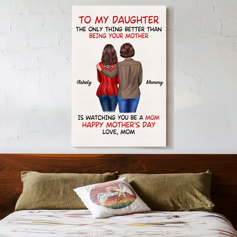 Custom Motherly Love Mug | Personalized Gift Cup for Mom or Daughter