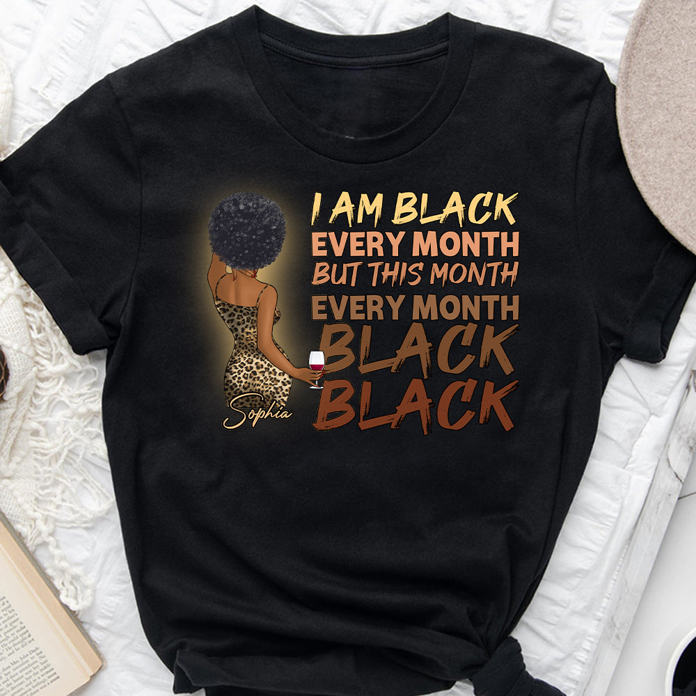 Blackity Black - Personalized African American T-shirt And Hoodie