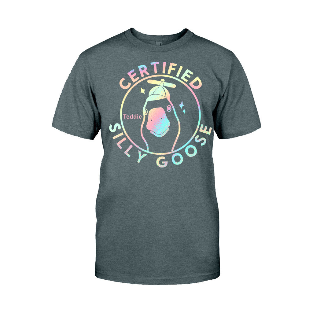 Certified Silly Goose - Personalized Sarcasm T-shirt And Hoodie