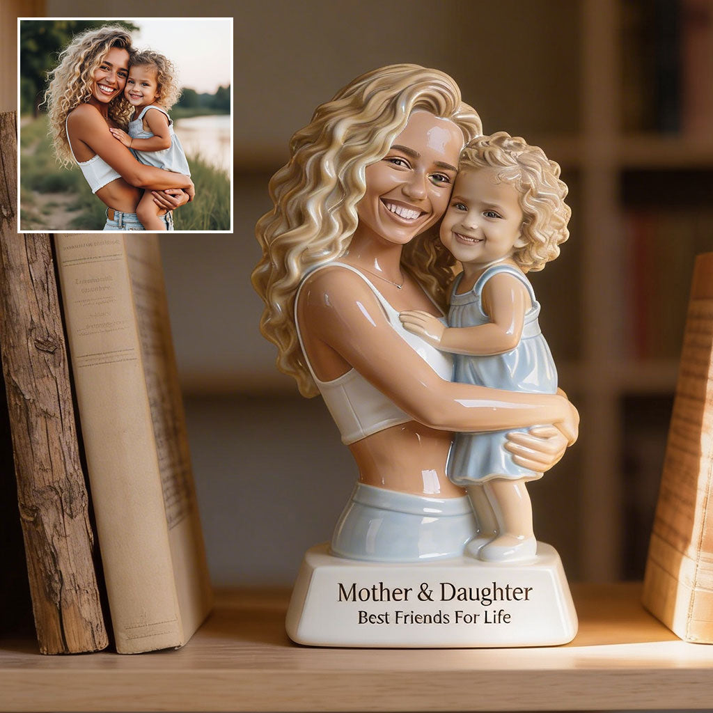Eternal Bond - Personalized Mother Custom Shaped Acrylic Plaque