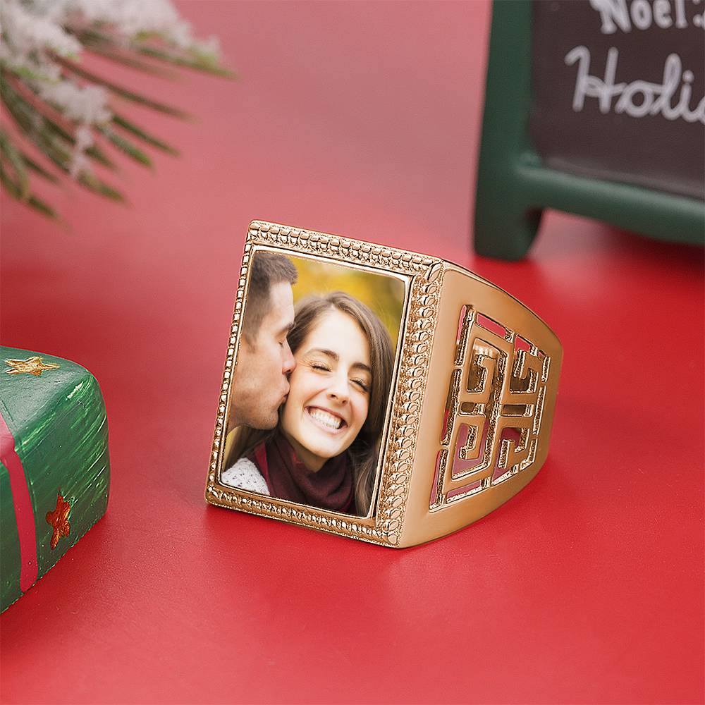 Vintage Square Photo - Personalized Vintage Square Photo