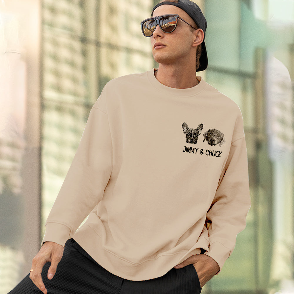Custom Portrait Sweatshirt