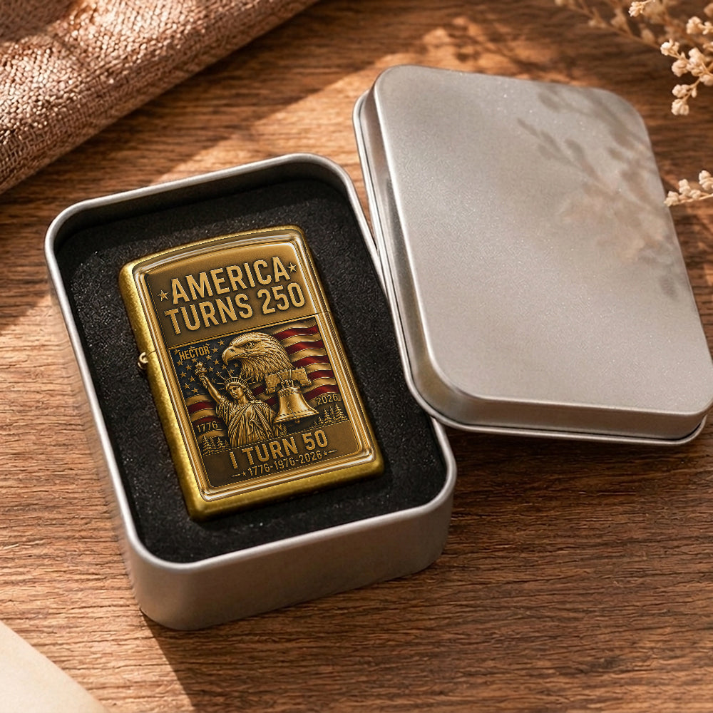250 Anniversary - Personalized Birthday Lighter