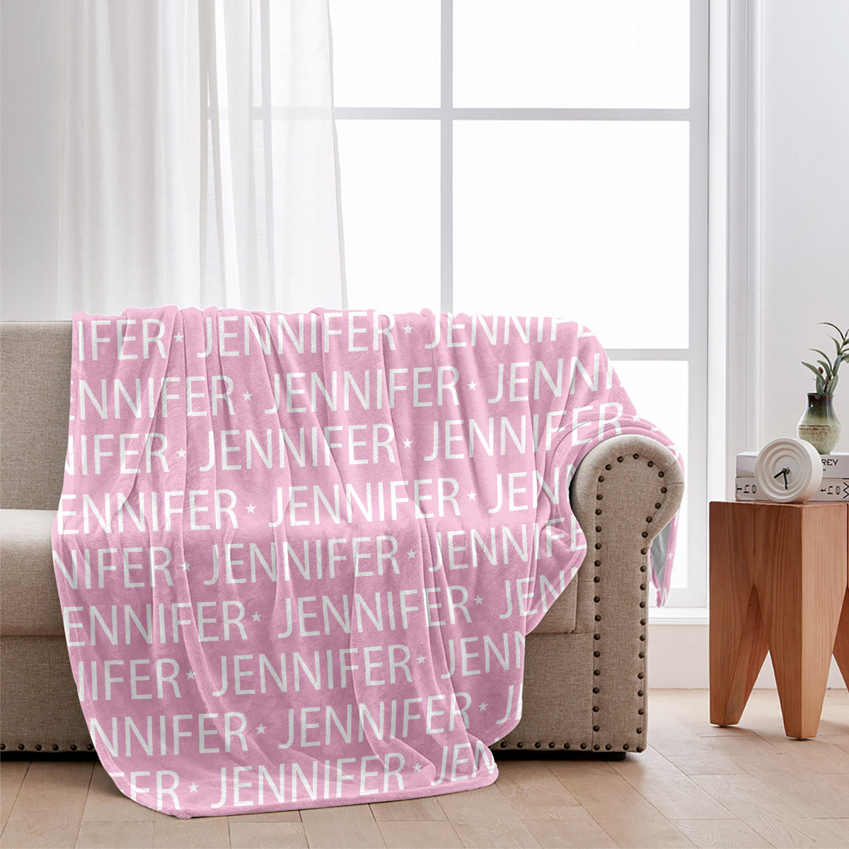 Custom Name Pattern - Personalized Grandma Blanket