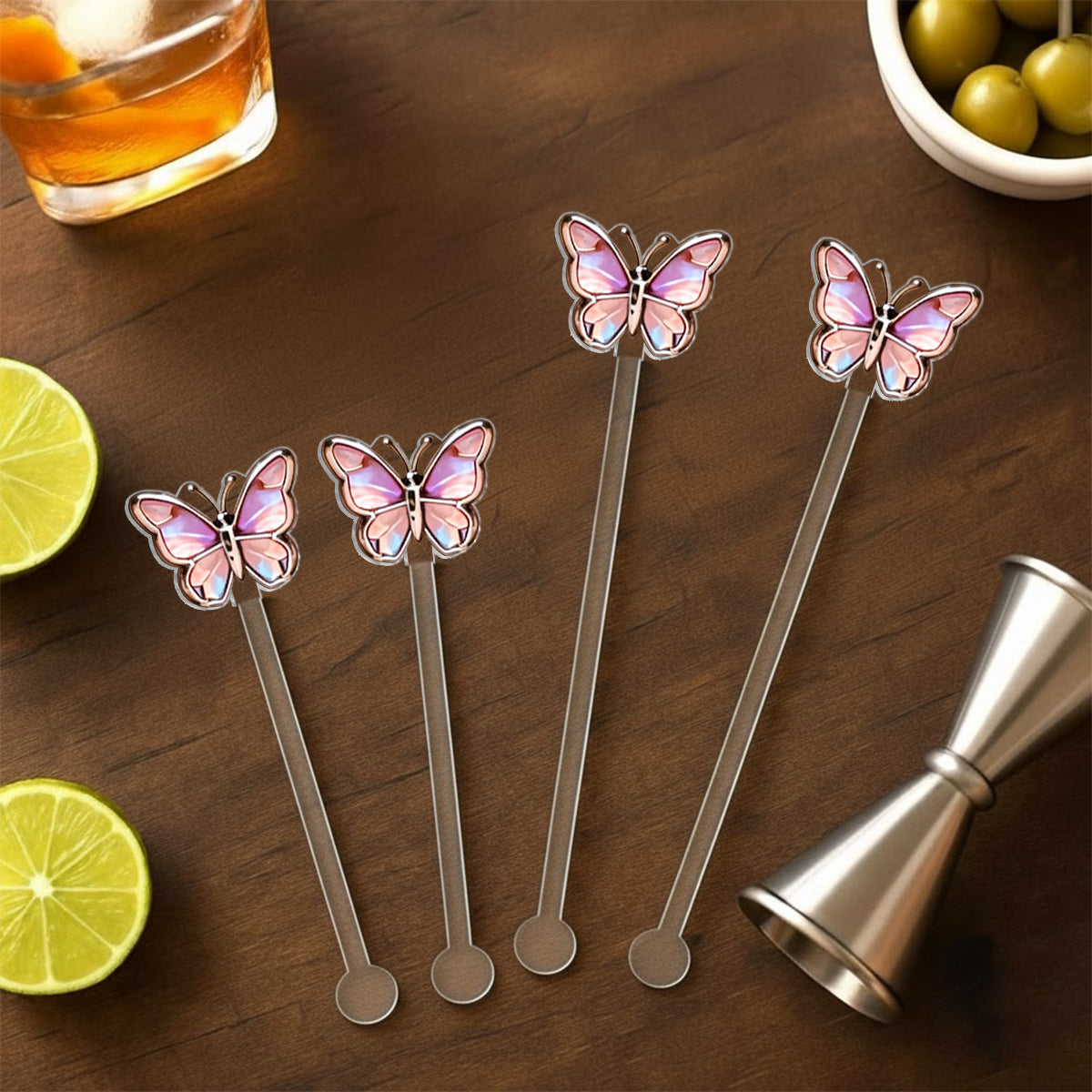 Blessed To Be Called Nana Mama Gigi Grandma - Personalized Grandma Set Accent Mug with Acrylic Stirrers