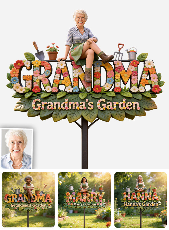 Gardening Lovers Gift - Personalized Gardening Acrylic Garden Sign/ Acrylic Plaque Sign