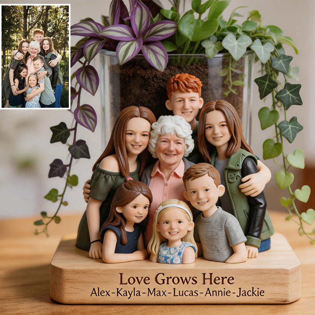 Grandma's Garden - Personalized Grandma Acrylic Pot