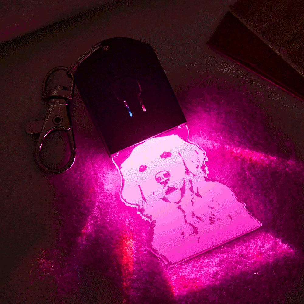 Custom Photo Led Light PhotoLed - Personalized Keychain