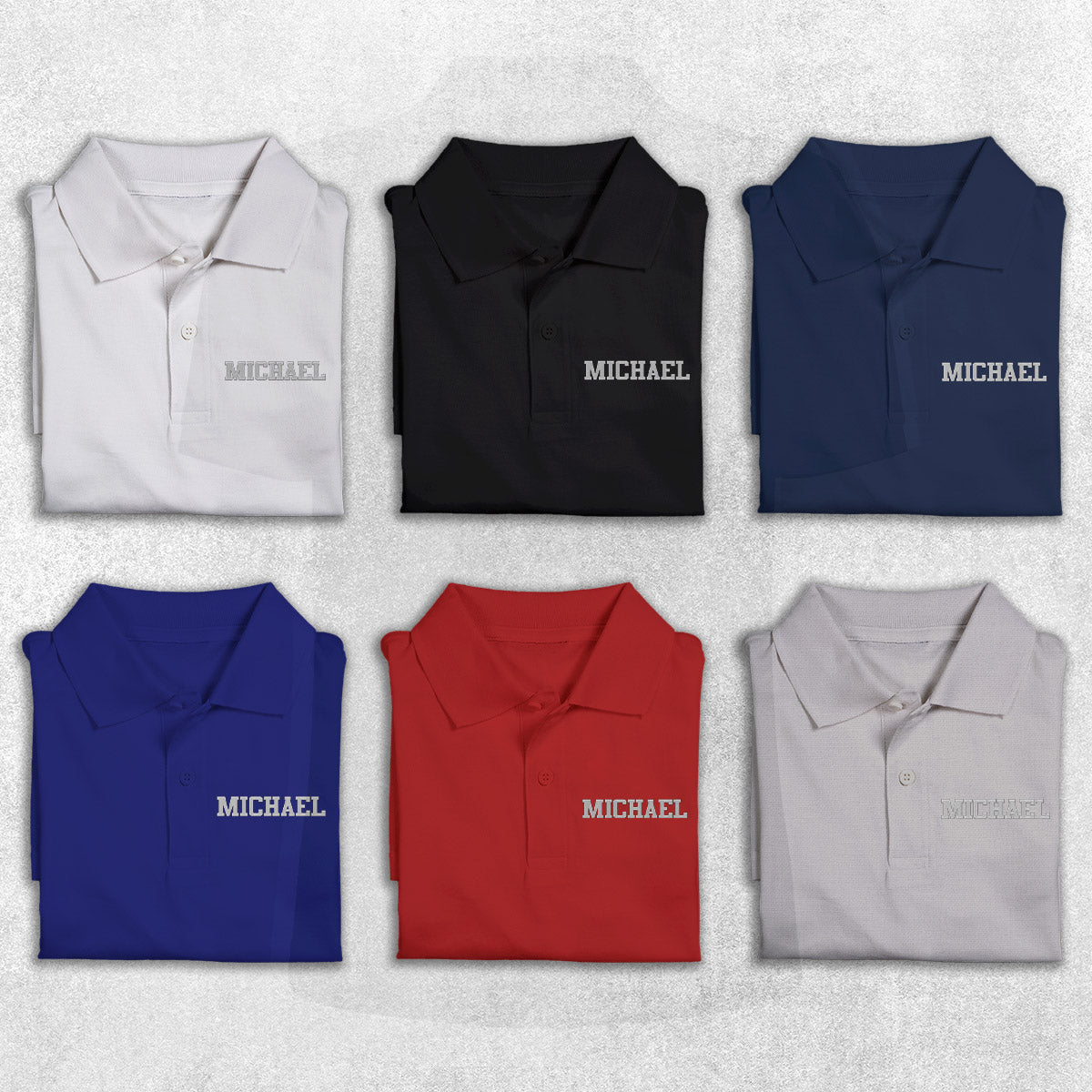 Custom Name - Personalized Uncle Embroidered Polo Shirt
