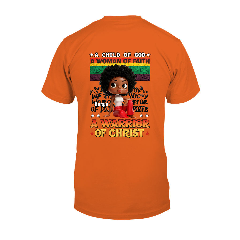 Faithful Black Woman - Personalized African American T-shirt And Hoodie