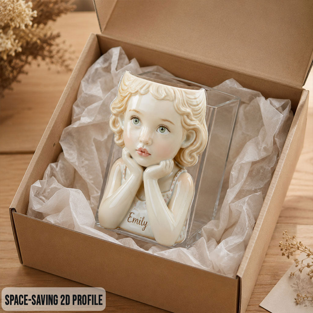 Custom Any Photo - Personalized Kid Acrylic Pot