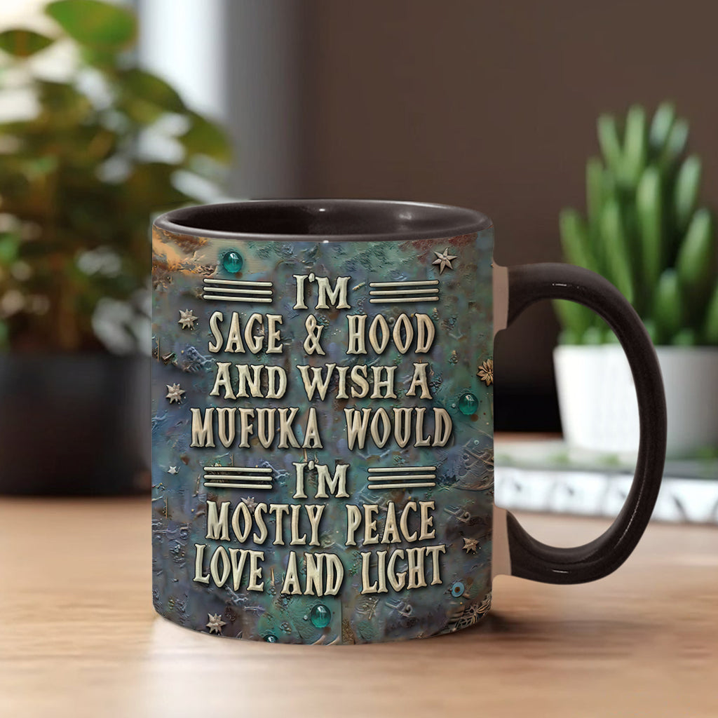 I'm Not Sugar And Spice - Personalized Yoga Accent Mug