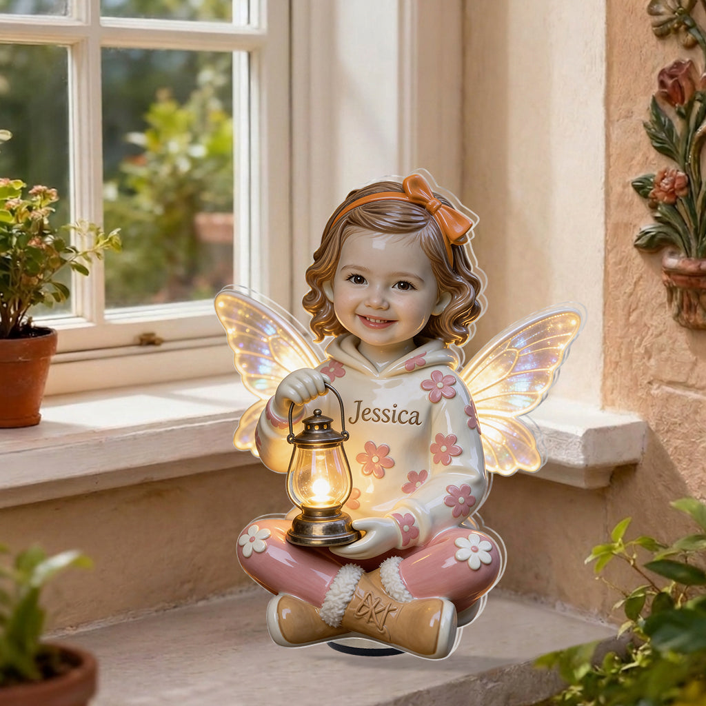 Glowing Night - Personalized Kid Solar Acrylic Light
