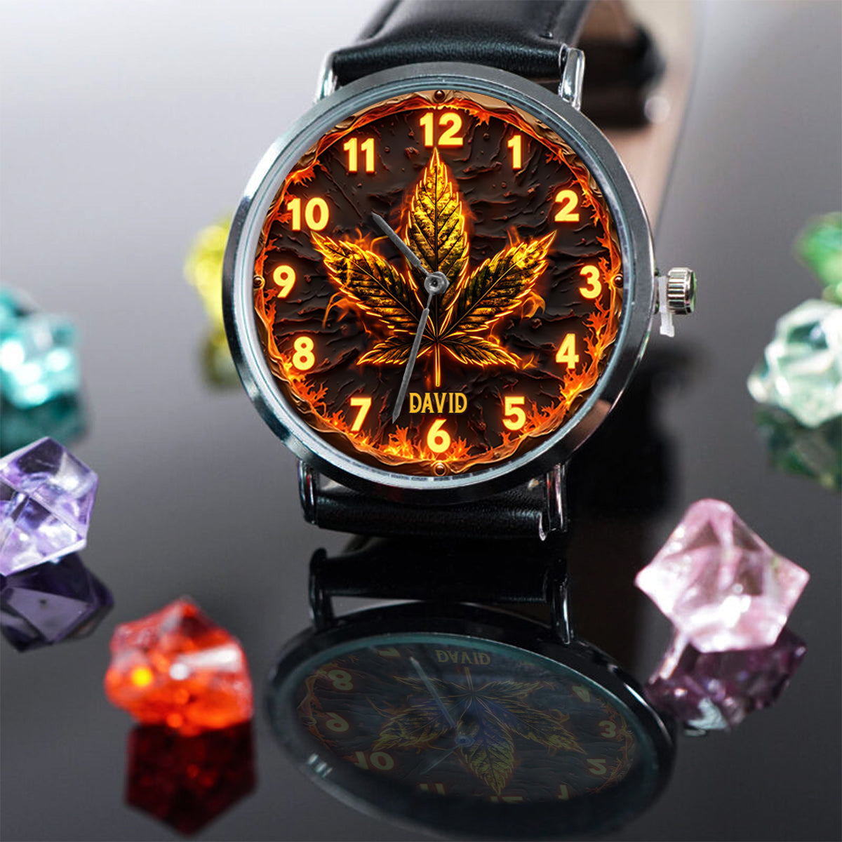 Fire Weed - Personalized Weed Hand Watch