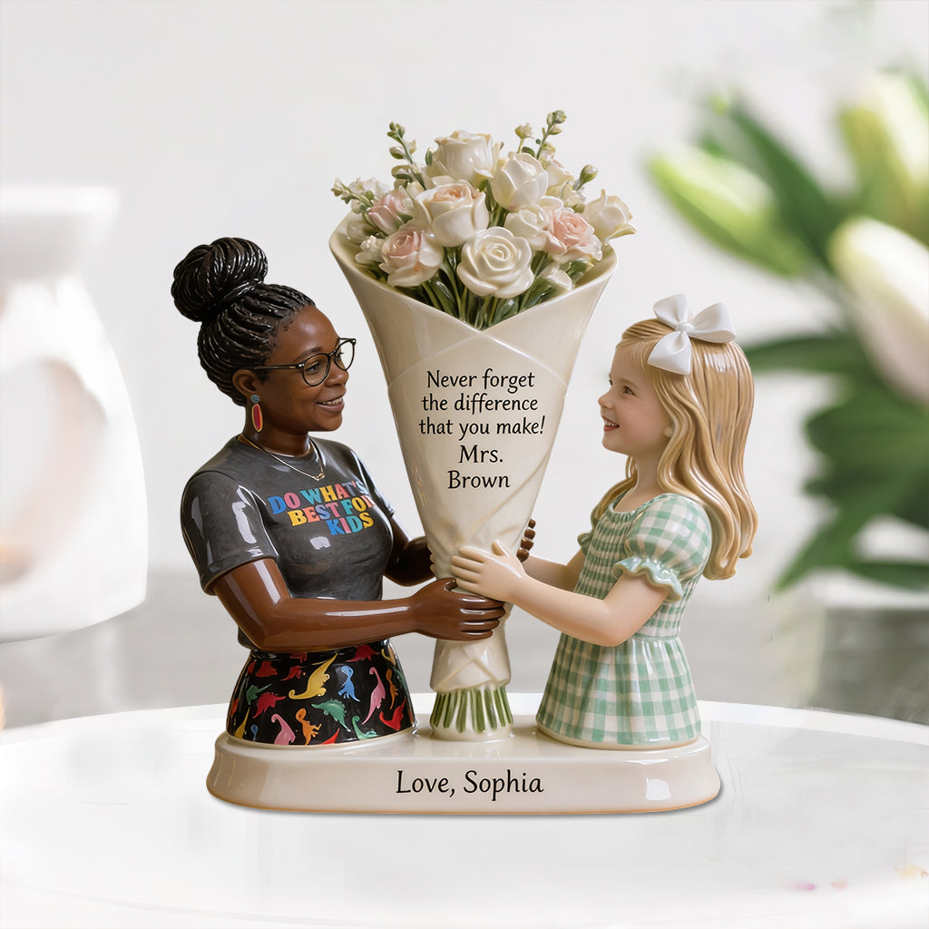 Custom Any Photo - Personalized Teacher Custom Shaped Acrylic Plaque