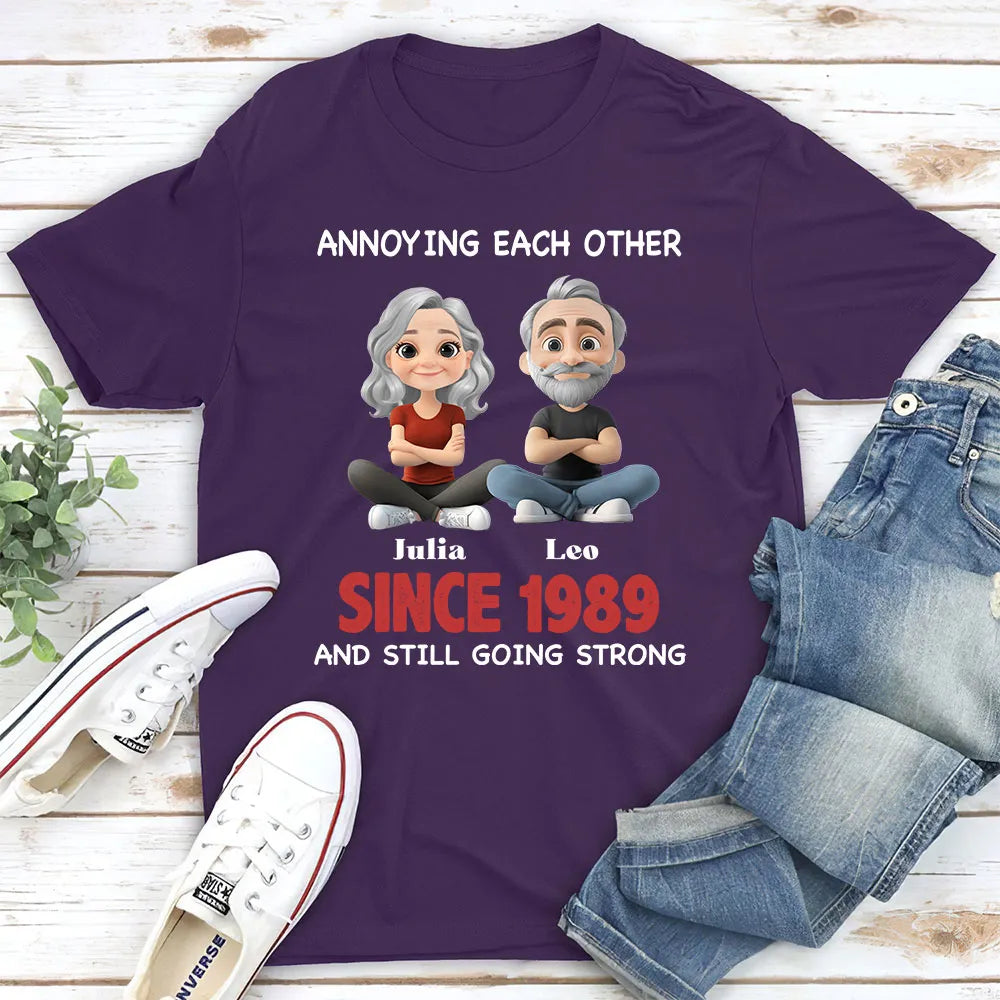 Still Going Strong: Funny Anniversary Tee for Long-Term Couples