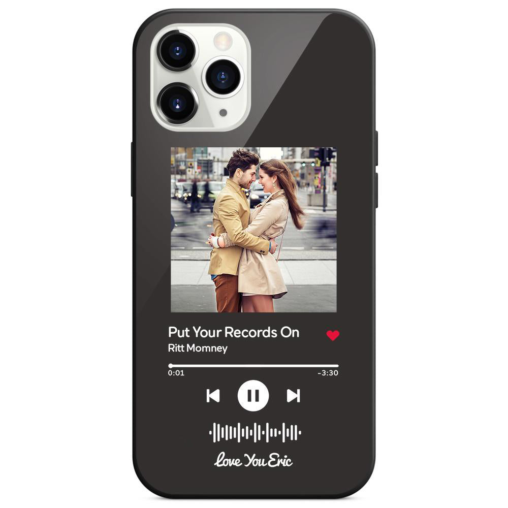 Music Code Song Photo Custom - Personalized Music Code Phone Case