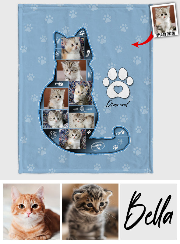 Cat Lover - Personalized Cat Blanket