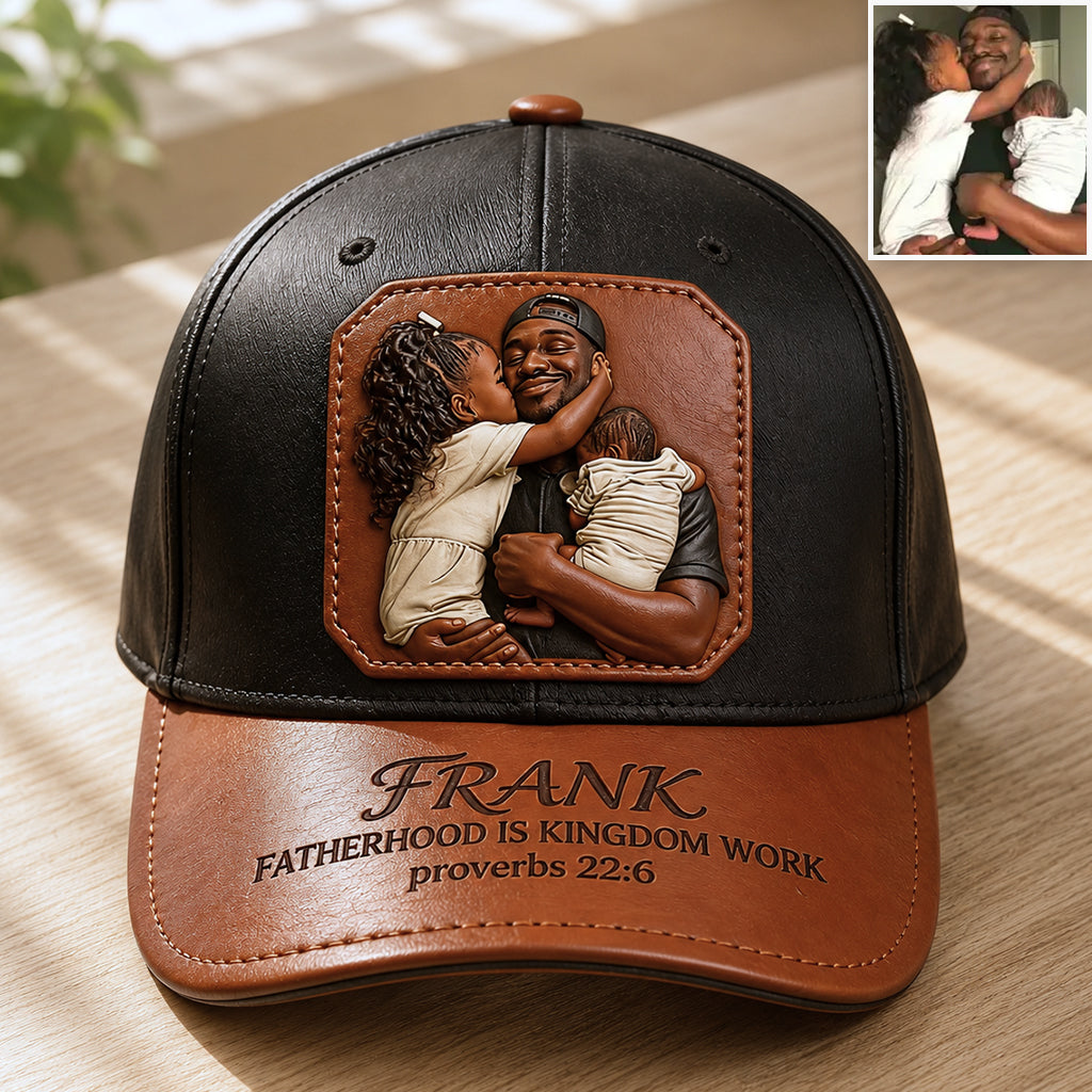 Fatherhood Is Kingdom Work - Personalized Father Classic Cap