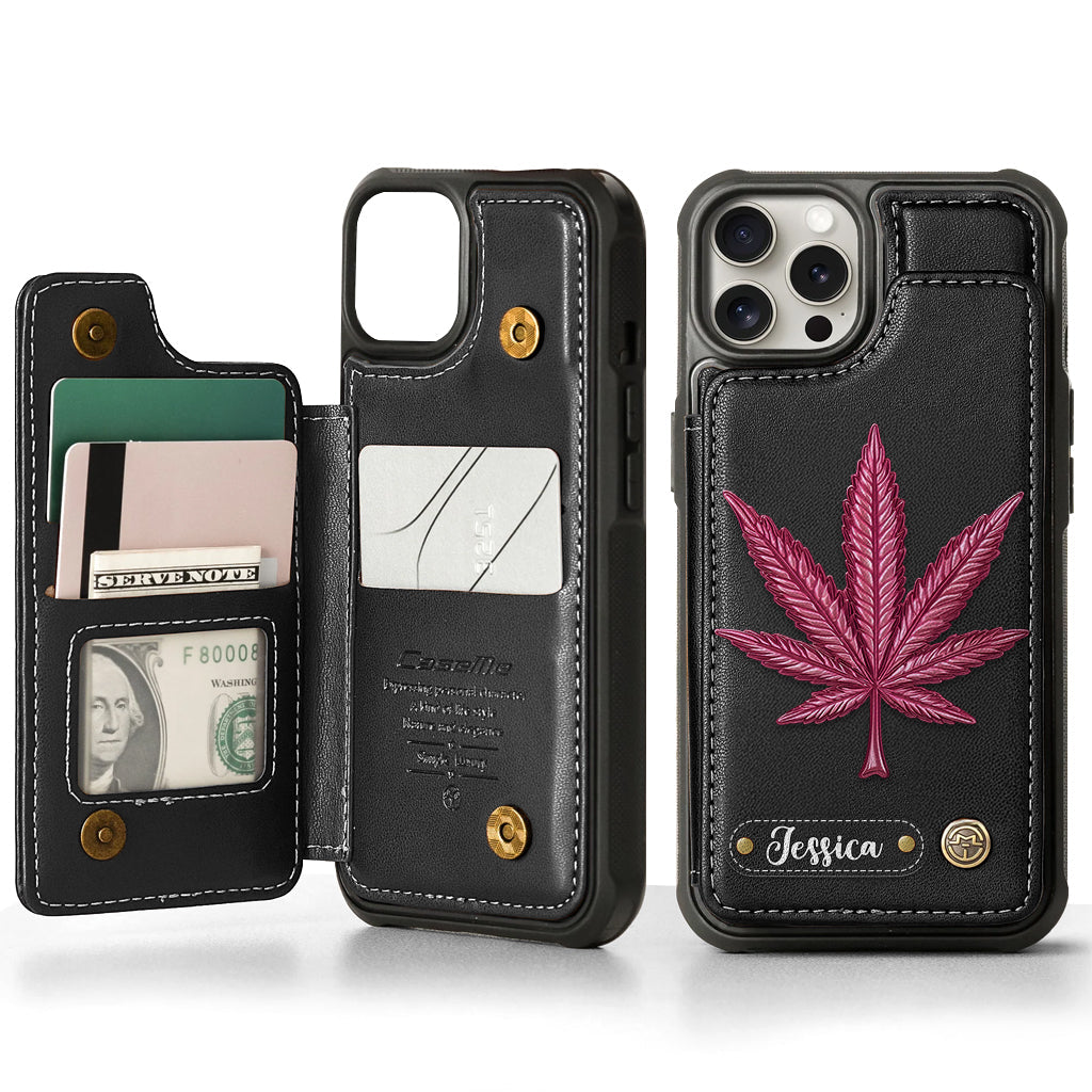 Good Mood - Personalized Weed Wallet Phone Case