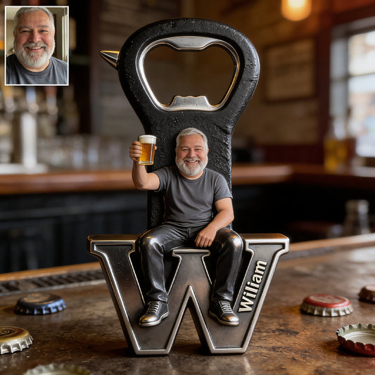 Cheers With Me - Personalized Beer Bottle Opener