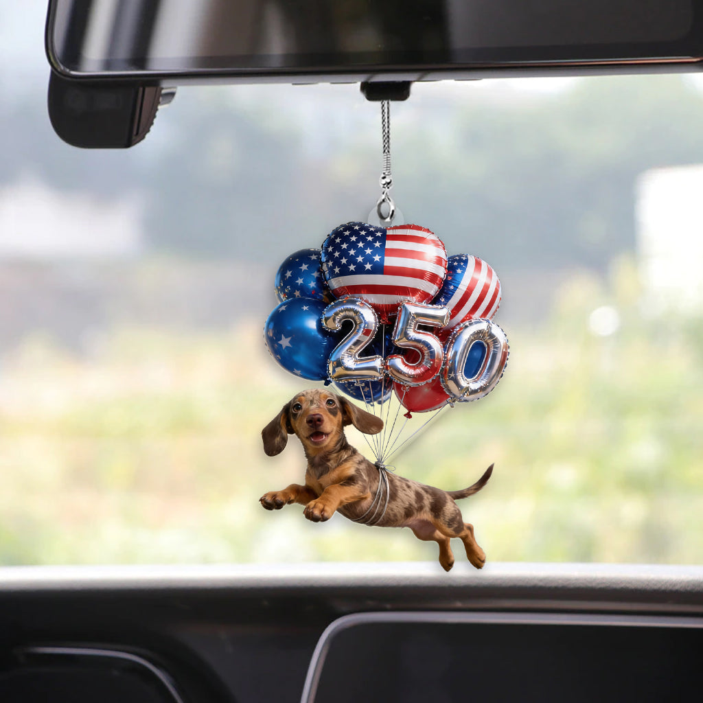 Hanging Dog Cat Pet 250 Balloons - Personalized Dog Transparent Car Ornament