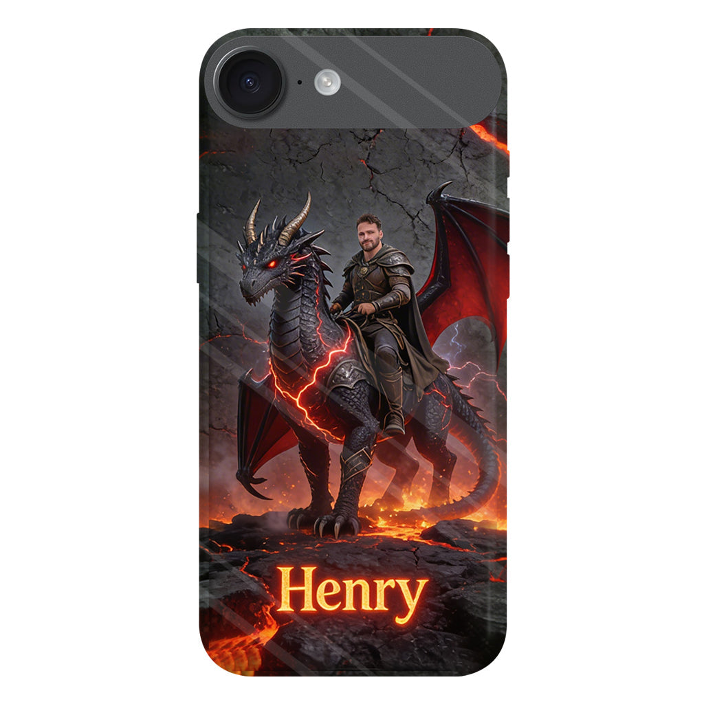 Flying With The Dragon - Personalized Dragon Full Print Phone Case