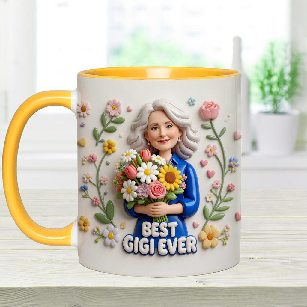 Custom Any Photo - Personalized Mother Accent Mug & Coaster